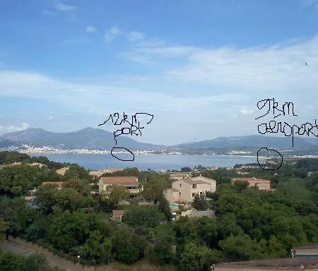 Bella Vista 42, T2 Vue Piscine Apartmán Porticcio (Corsica)